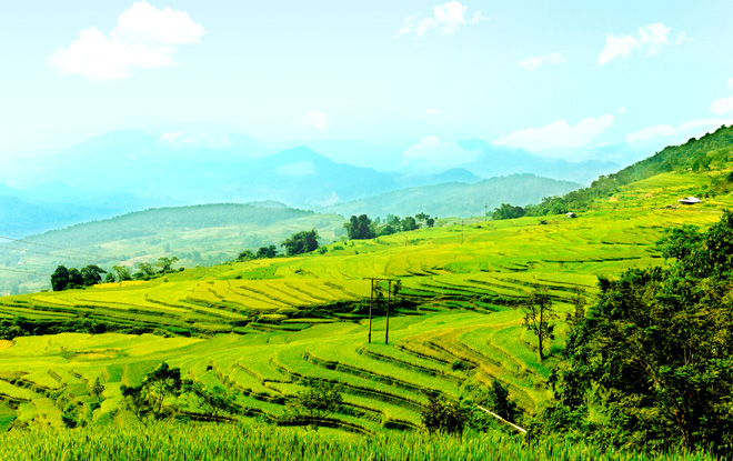 Hồng Thái, Na Hang (Tuyên Quang) - Vùng đất bình yên và thơ mộng Hồng Thái, Na Hang (Tuyên Quang) - Vùng đất bình yên và thơ mộng