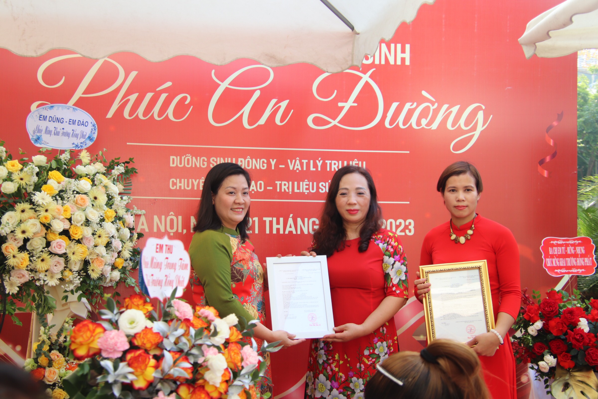 Khai trương Phúc An Đường cơ sở 2: Nâng cao sức khỏe, tìm đến hạnh phúc Khai trương Phúc An Đường cơ sở 2: Nâng cao sức khỏe, tìm đến hạnh phúc