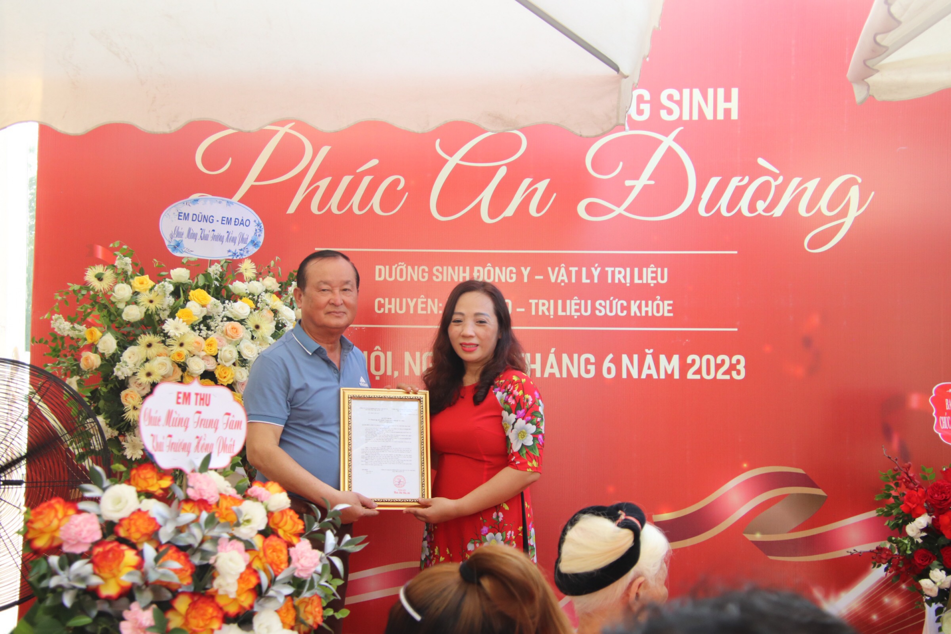Khai trương Phúc An Đường cơ sở 2: Nâng cao sức khỏe, tìm đến hạnh phúc Khai trương Phúc An Đường cơ sở 2: Nâng cao sức khỏe, tìm đến hạnh phúc