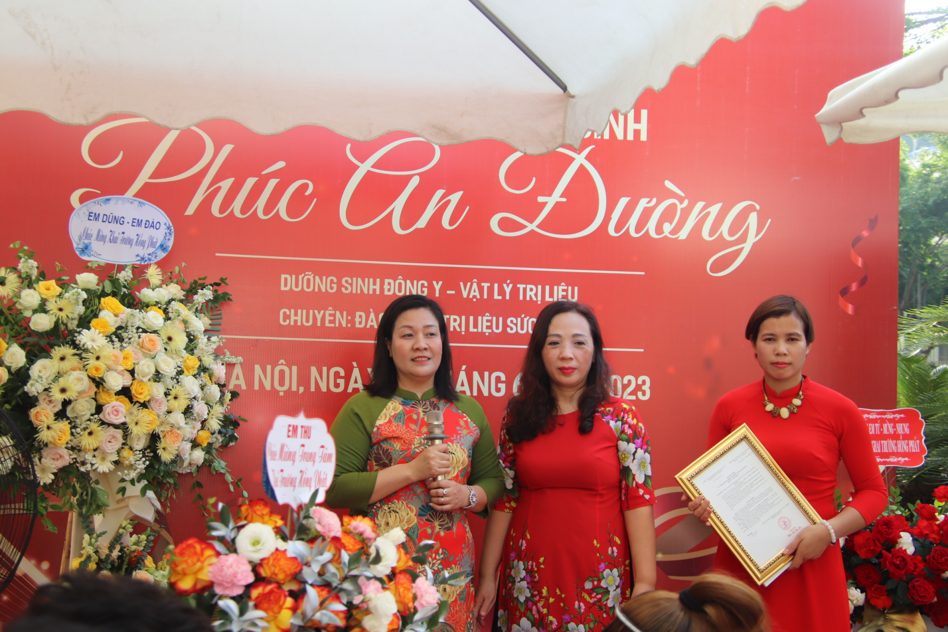 Khai trương Phúc An Đường cơ sở 2: Nâng cao sức khỏe, tìm đến hạnh phúc Khai trương Phúc An Đường cơ sở 2: Nâng cao sức khỏe, tìm đến hạnh phúc