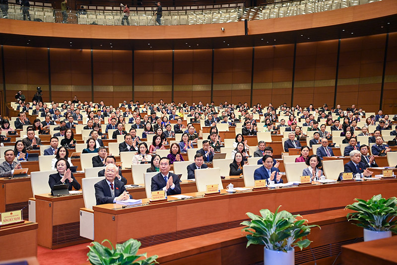 Chủ tịch Quốc hội Vương Đình Huệ: Sau thử thách khắc nghiệt, kinh tế lấy lại đà tăng trưởng Chủ tịch Quốc hội Vương Đình Huệ: Sau thử thách khắc nghiệt, kinh tế lấy lại đà tăng trưởng