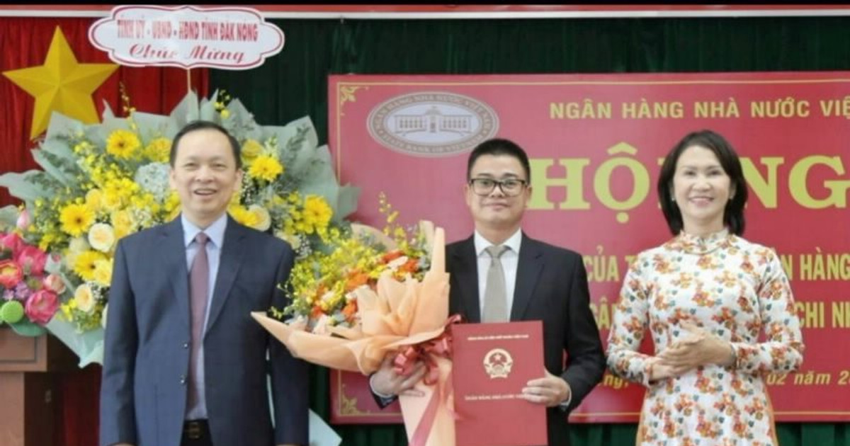 Bổ nhiệm Giám đốc Ngân hàng Nhà nước chi nhánh tỉnh Đắk Nông Bổ nhiệm Giám đốc Ngân hàng Nhà nước chi nhánh tỉnh Đắk Nông