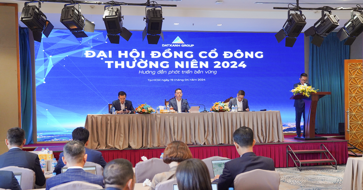 ĐHĐCĐ Đất Xanh: Tập trung hoàn thiện pháp lý 8 dự án lớn, huy động 3.500 tỷ thông qua chào bán cổ phiếu ĐHĐCĐ Đất Xanh: Tập trung hoàn thiện pháp lý 8 dự án lớn, huy động 3.500 tỷ thông qua chào bán cổ phiếu