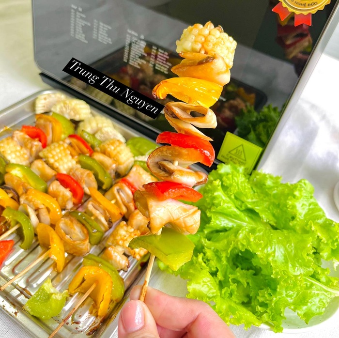 Mách chị em công thức làm nấm đùi gà nướng rau củ thanh đạm, lạ miệng và tốt cho sức khỏe Mách chị em công thức làm nấm đùi gà nướng rau củ thanh đạm, lạ miệng và tốt cho sức khỏe