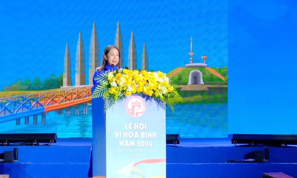 Quảng Trị: Khai mạc Lễ hội Vì Hòa bình 2024