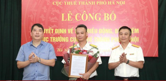 Cục Thuế TP Hà Nội có lãnh đạo mới