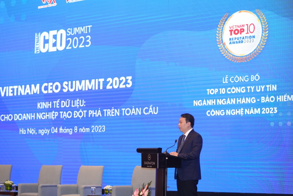 Hội nghị Vietnam CEO Summit 2023 với chủ đề “Kinh tế dữ liệu:Cơ hội cho DN tạo đột phá trên toàn cầu” Hội nghị Vietnam CEO Summit 2023 với chủ đề “Kinh tế dữ liệu:Cơ hội cho DN tạo đột phá trên toàn cầu”