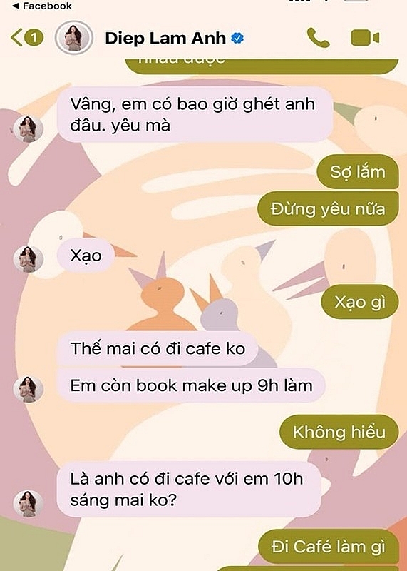 Diệp Lâm Anh và chồng cũ lại vướng ồn ào Diệp Lâm Anh và chồng cũ lại vướng ồn ào