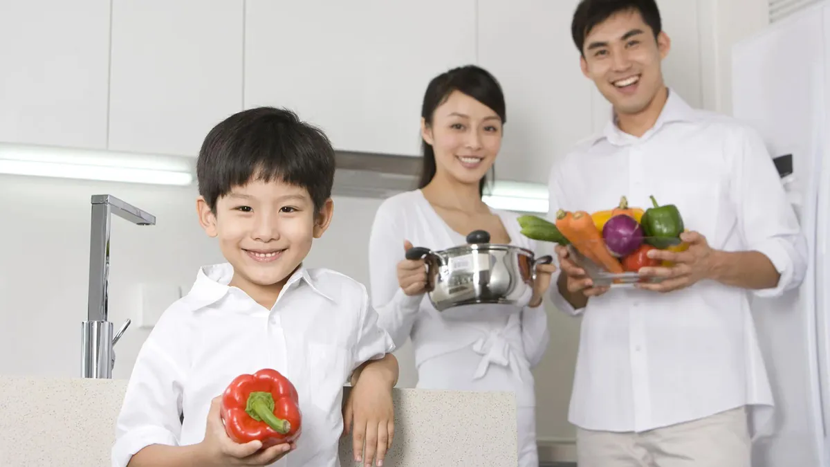 Cách tạo thói quen ăn uống lành mạnh cho trẻ