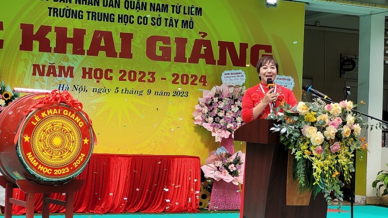 Trường THCS Tây Mỗ (Hà Nội): “Lan tỏa yêu thương - Nâng tầm hiểu biết” Trường THCS Tây Mỗ (Hà Nội): “Lan tỏa yêu thương - Nâng tầm hiểu biết”