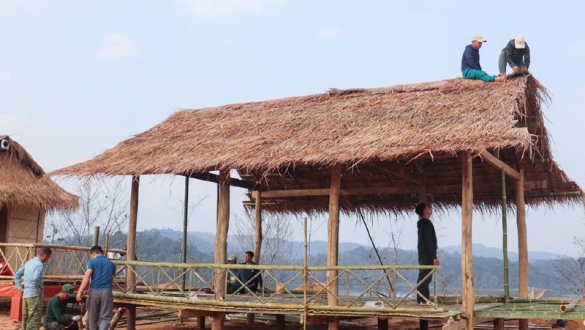 Điện Biên: Đảo hoa trước giờ khai hội