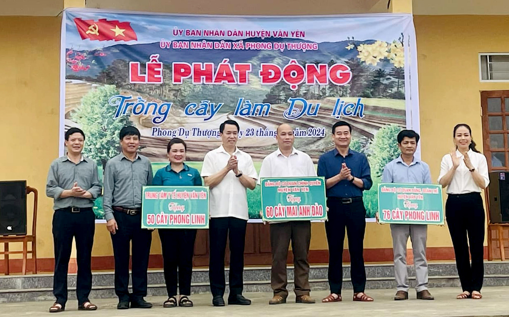 Yên Bái: Huyện Văn Yên phát động phong trào “Trồng cây làm du lịch”