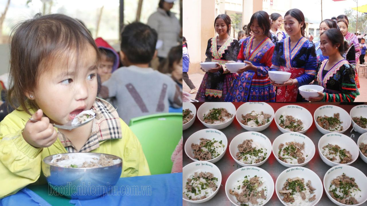 Điện Biên: Hãy làm ơn những bát phở yêu thương