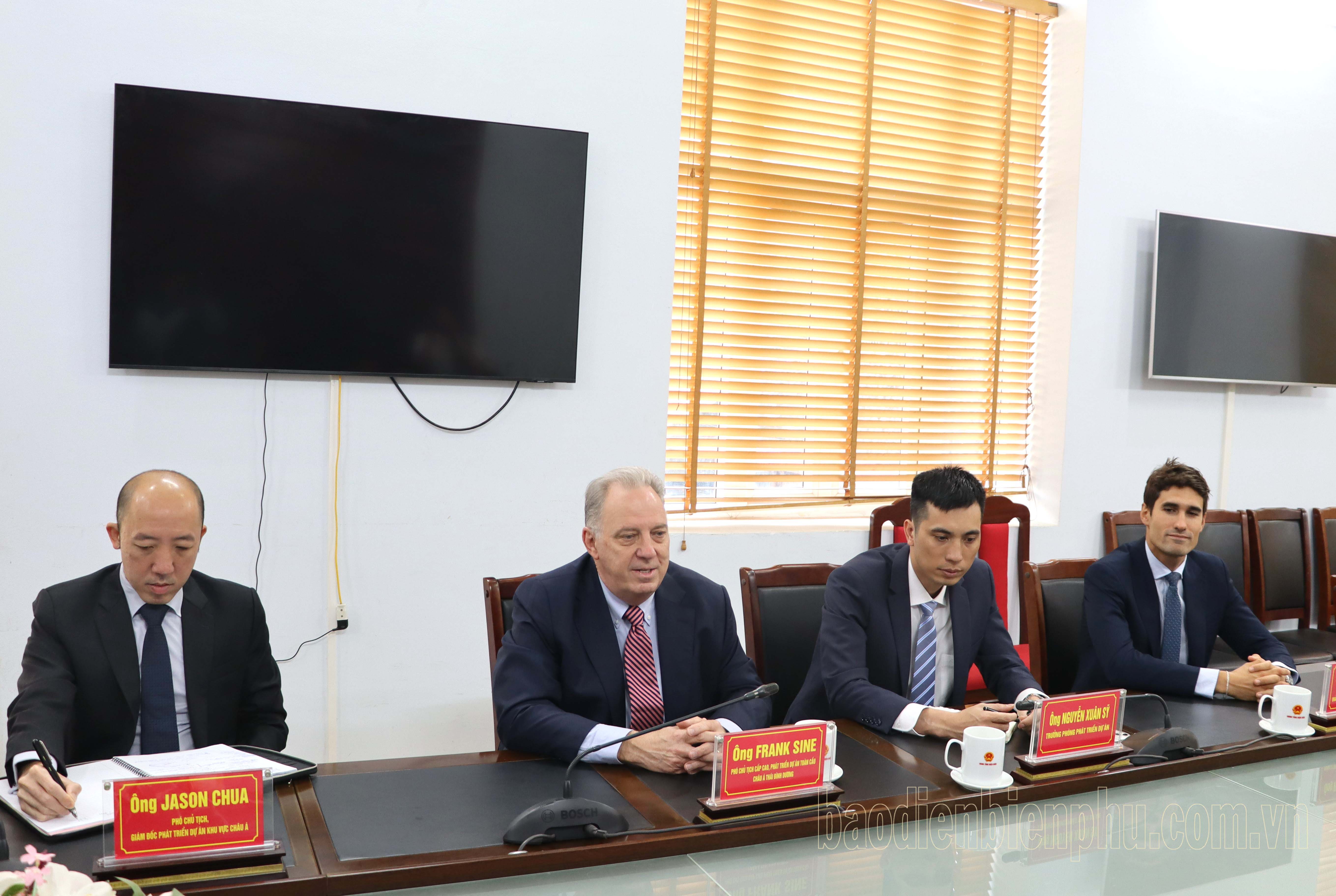 Điện Biên: UBND tỉnh làm việc về phát triển các dự án điện gió tại Điện Biên Điện Biên: UBND tỉnh làm việc về phát triển các dự án điện gió tại Điện Biên