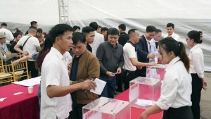 Hưng Yên: Đấu giá 41 lô đất tại huyện Khoái Châu, giá trúng cao nhất 158 triệu đồng/m2