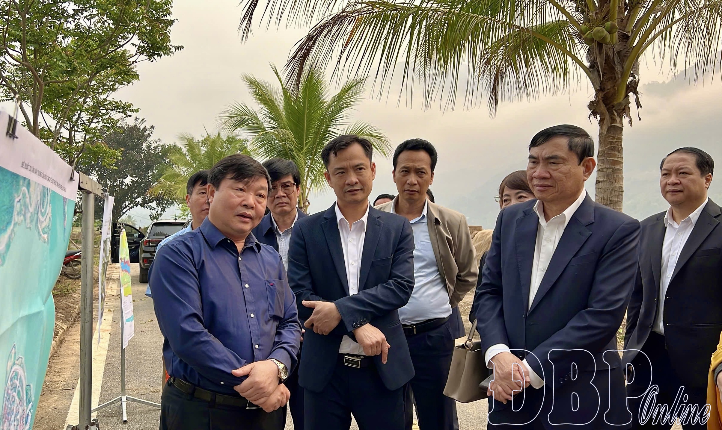 Điện Biên: Bí thư Tỉnh ủy Trần Quốc Cường khảo sát thực tế dự án tại TX. Mường Lay