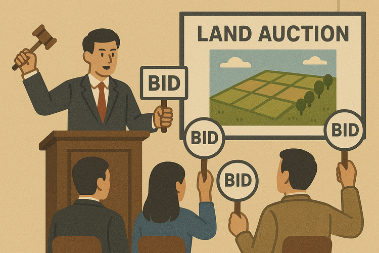 Phú Thọ sắp đấu giá 291 thửa đất trong tháng 4, giá khởi điểm từ 2,5 triệu đồng/m2