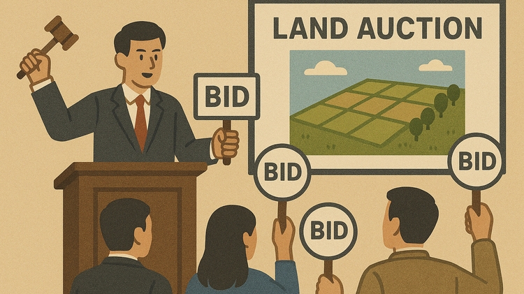 Phú Thọ sắp đấu giá 291 thửa đất trong tháng 4, giá khởi điểm từ 2,5 triệu đồng/m2