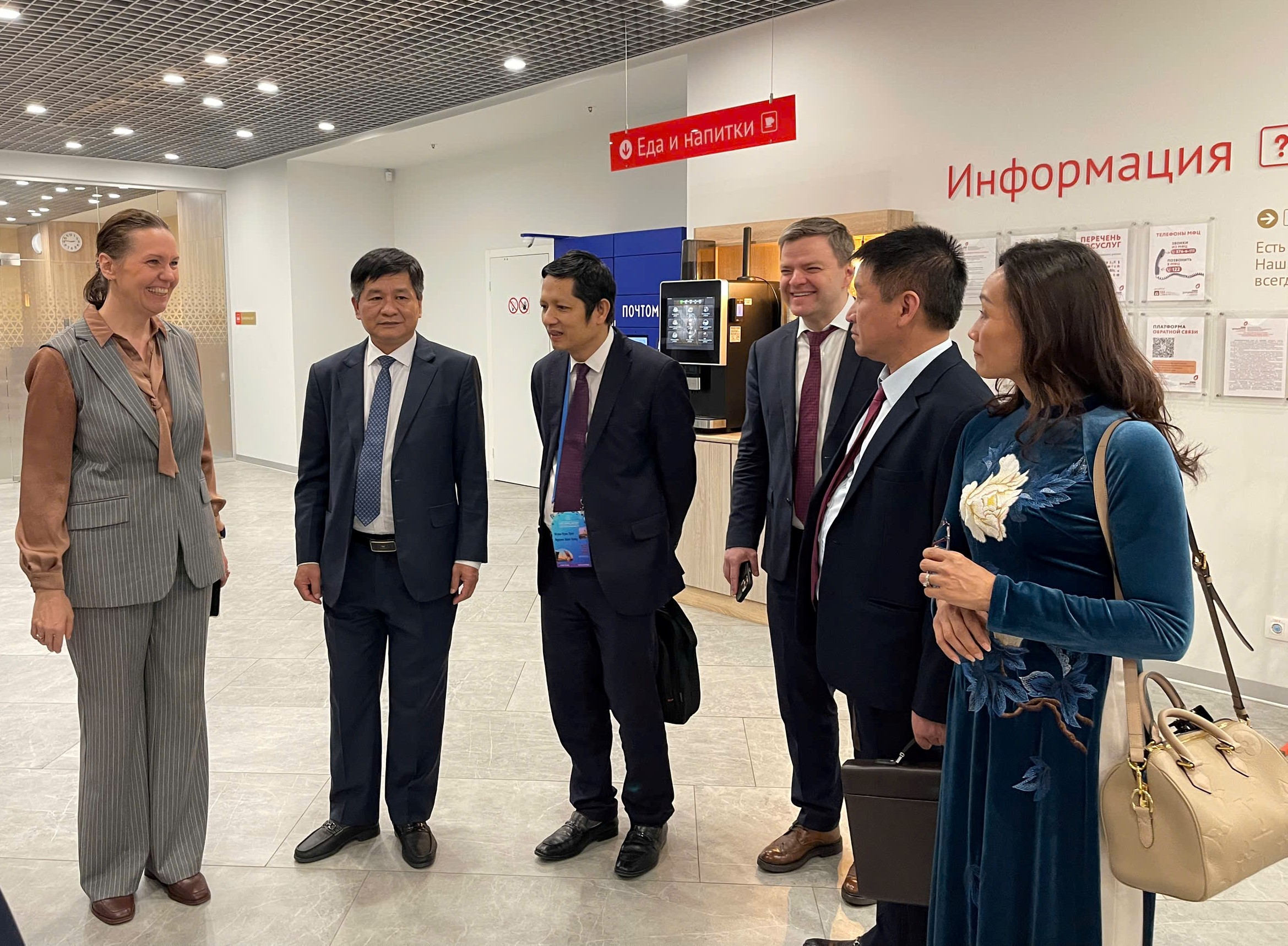 Điện Biên khảo sát mô hình chính số tại Saint Petersburg