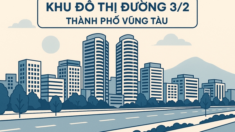 Bà Rịa - Vũng Tàu: Đấu giá khu đất làm Khu đô thị đường 3/2 thành phố Vũng Tàu, với giá trúng 7.728 tỷ đồng