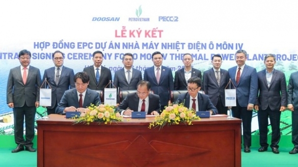 Liên danh Doosan - PECC2 trúng gói thầu EPC Nhà máy Nhiệt điện Ô Môn IV