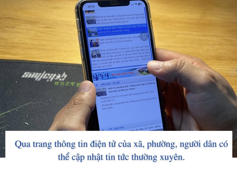 Lào Cai: Nâng cao hiệu quả hoạt động trang thông tin điện tử xã, phường