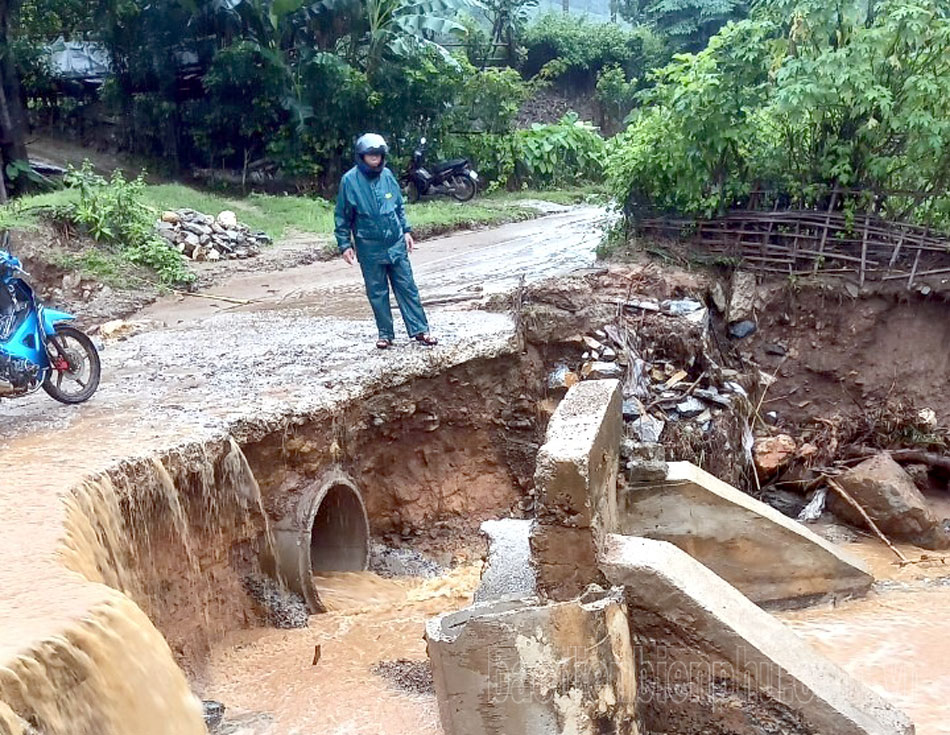 Điện Biên: Mưa lũ gây nhiều thiệt hại tại xã Chiềng Sơ Điện Biên: Mưa lũ gây nhiều thiệt hại tại xã Chiềng Sơ