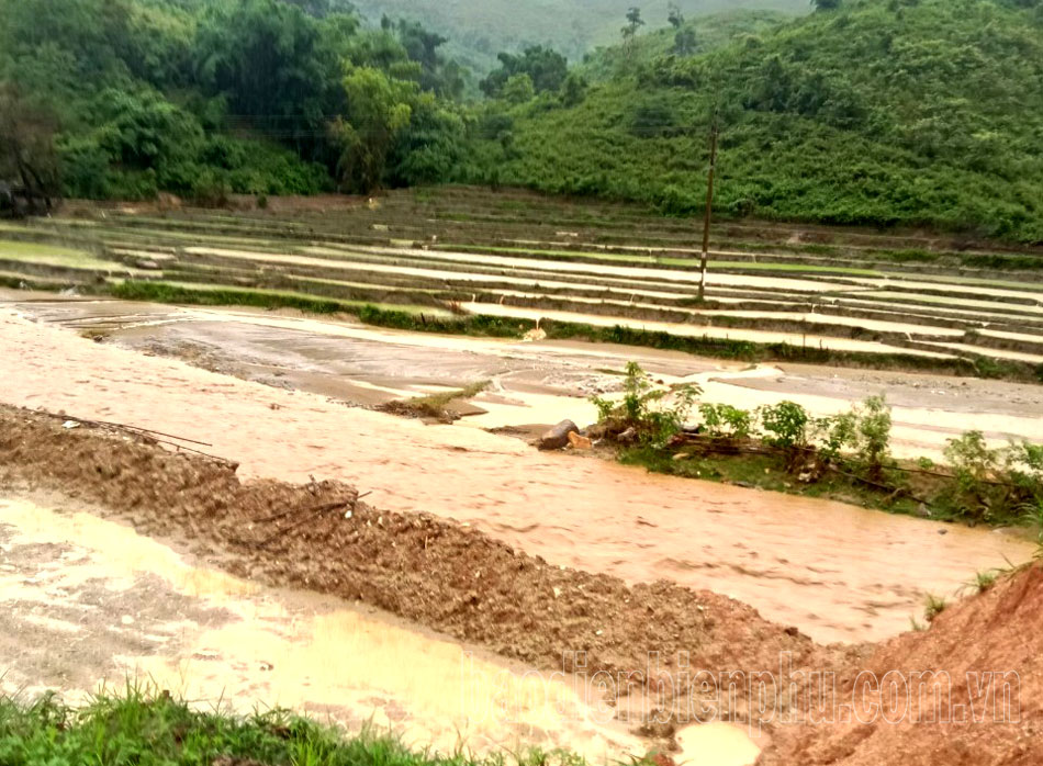 Điện Biên: Mưa lũ gây nhiều thiệt hại tại xã Chiềng Sơ Điện Biên: Mưa lũ gây nhiều thiệt hại tại xã Chiềng Sơ