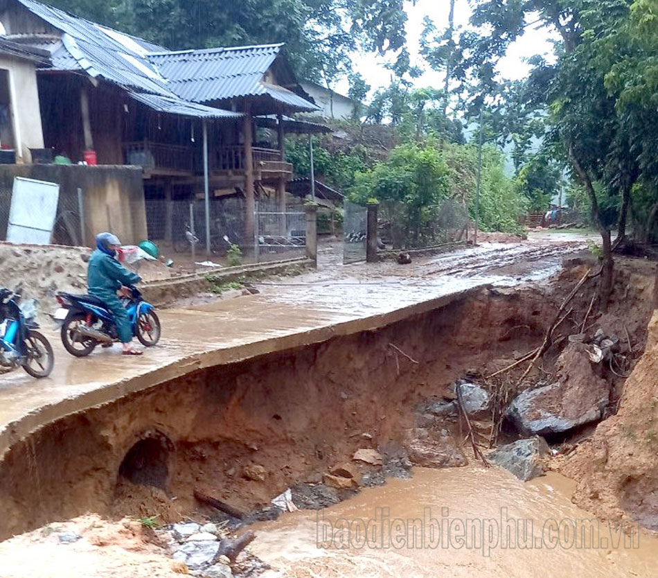 Điện Biên: Mưa lũ gây nhiều thiệt hại tại xã Chiềng Sơ Điện Biên: Mưa lũ gây nhiều thiệt hại tại xã Chiềng Sơ