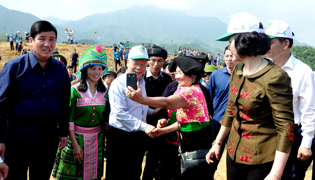 Yên Bái nhớ đồi cây của Tổng Bí thư Yên Bái nhớ đồi cây của Tổng Bí thư