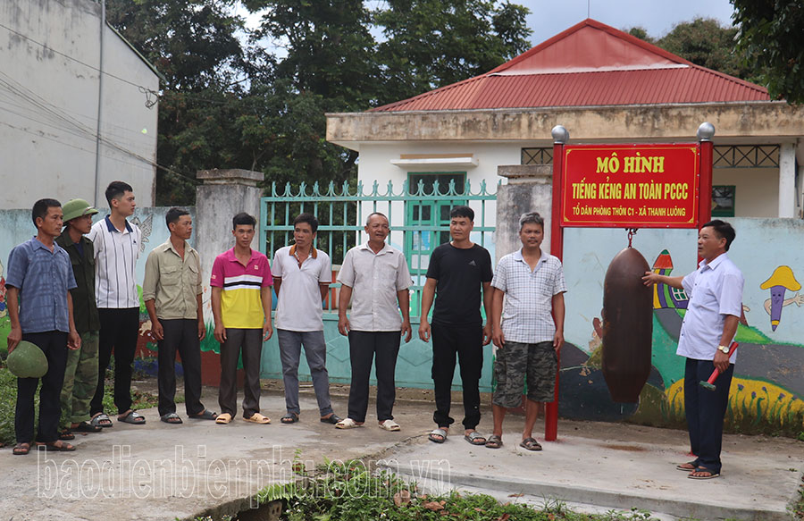 Điện Biên: Tiếng kẻng an toàn ở Thanh Luông