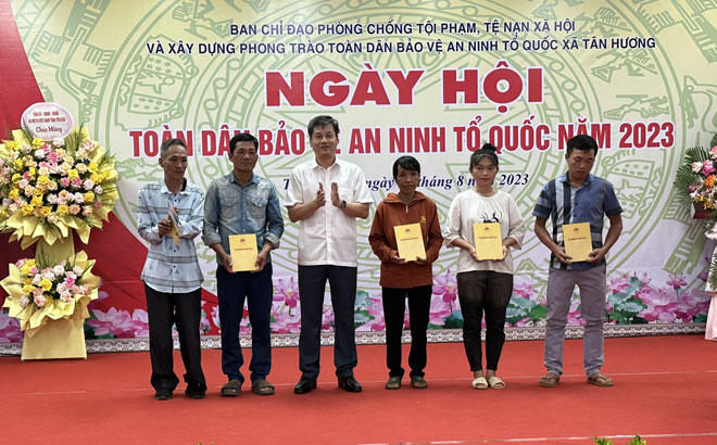 Yên Bái: Tổ chức điểm “Ngày hội Toàn dân bảo vệ an ninh Tổ quốc” tại xã Tân Hương