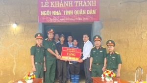 Lào Cai: Khánh thành, bàn giao nhà “Tình quân dân” tại xã Y Tý