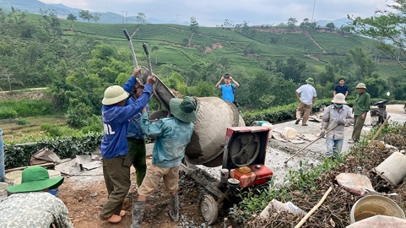 Yên Bái: Lan tỏa phong trào hiến đất làm đường ở Văn Chấn