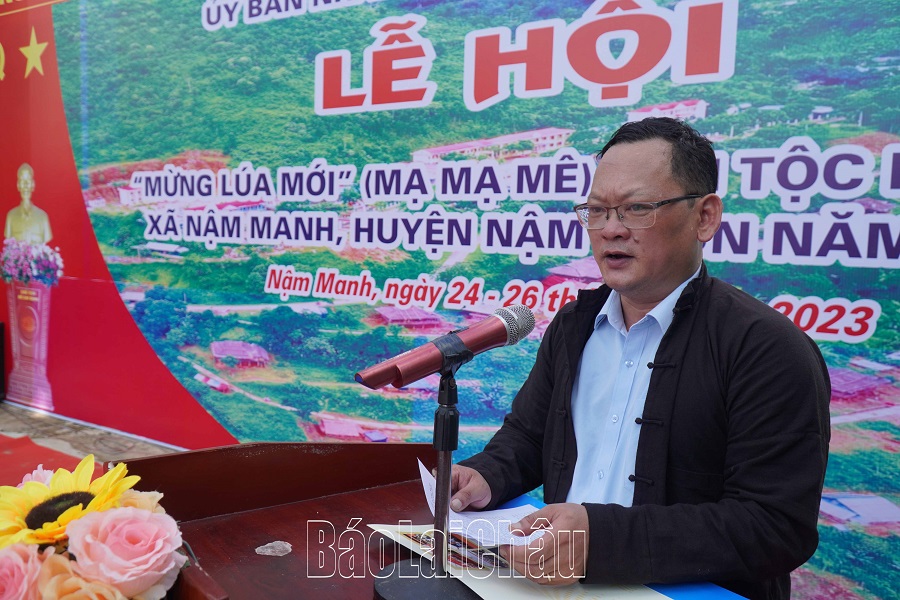 Lai Châu: Lễ hội “Mừng lúa mới” Lai Châu: Lễ hội “Mừng lúa mới”