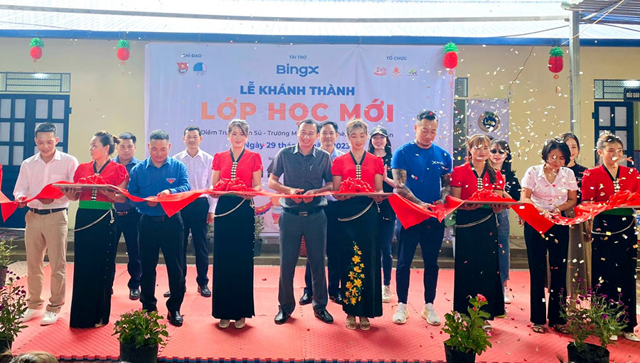 Điện Biên: Khánh thành “Trường đẹp cho em” tại huyện Tủa Chùa