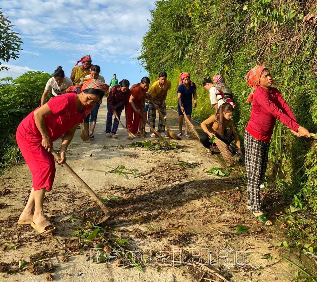 Lai Châu: Phụ nữ xã Thu Lũm xây dựng gia đình “5 không, 3 sạch”