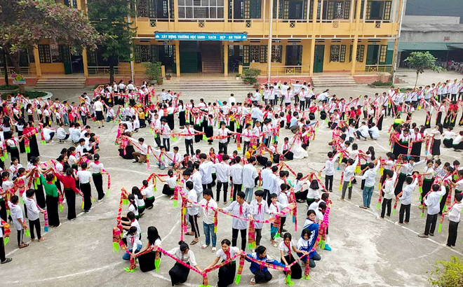 Yên Bái: Trường THCS Hạnh Sơn - điểm sáng giữ gìn bản sắc văn hóa