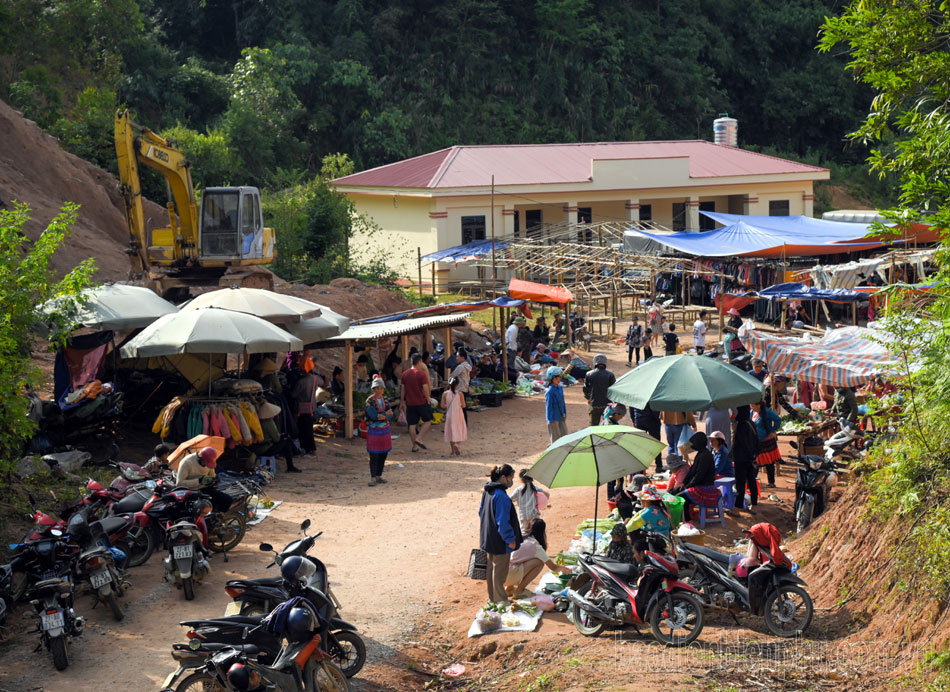 Điện Biên: Chợ phiên Pu Nhi: Tiềm năng còn bỏ ngỏ Điện Biên: Chợ phiên Pu Nhi: Tiềm năng còn bỏ ngỏ