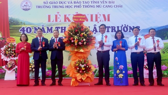 Yên Bái: Trường THPT Mù Cang Chải Kỷ niệm 40 năm thành lập trường