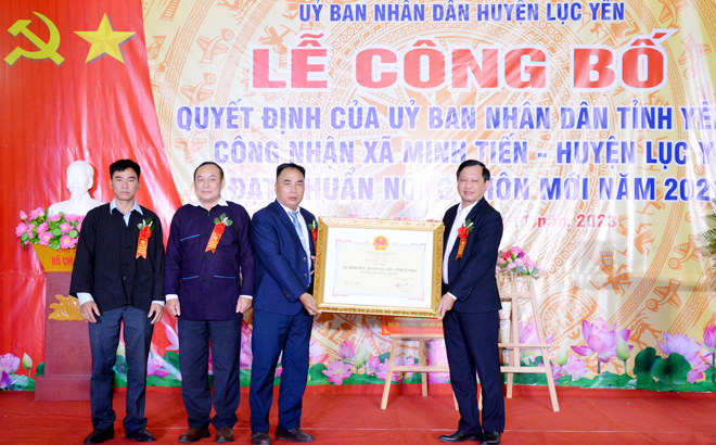 Yên Bái: Xã nghèo Minh Tiến nỗ lực “cán đích” nông thôn mới