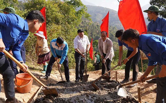 Yên Bái khởi động Chương trình Tình nguyện mùa Đông 2023 và Xuân tình nguyện 2024