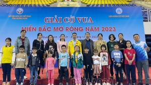 Lào Cai đoạt 16 huy chương tại Giải Cờ vua miền Bắc mở rộng
