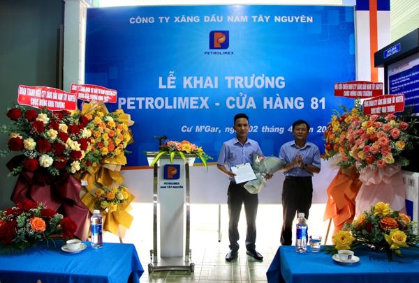 Petrolimex Đăk Lăk khai trương CHXD 80 tại Đăk Nông và CHXD 81 tại Đăk Lăk