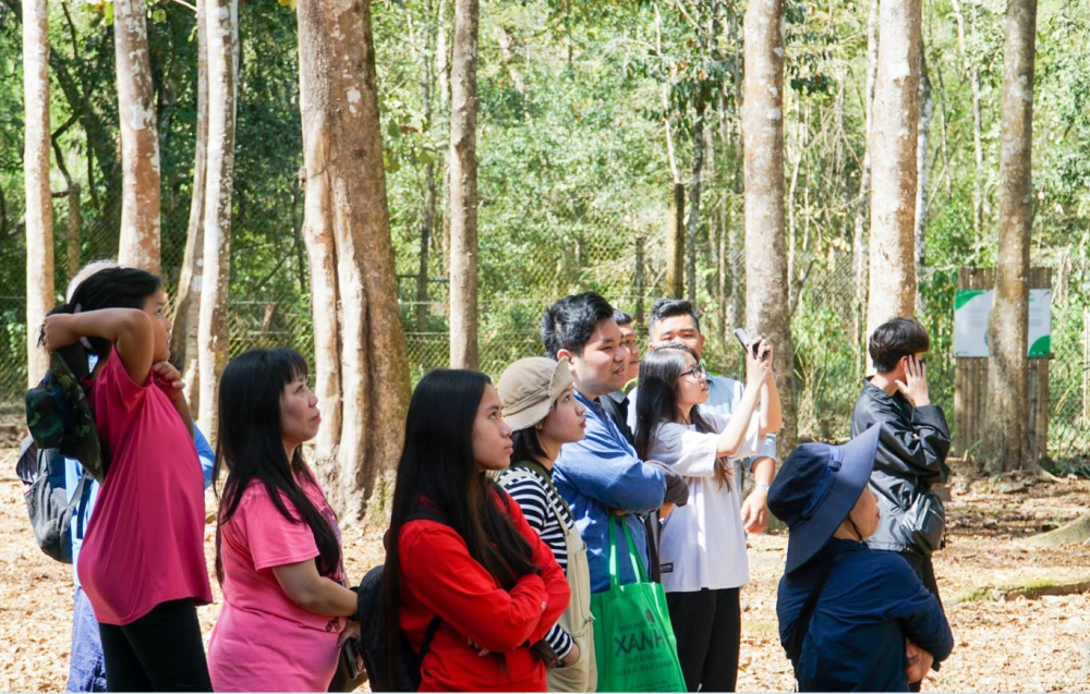 Hoa hậu Du lịch sinh thái quốc tế ghé thăm Vườn quốc gia Cát Tiên