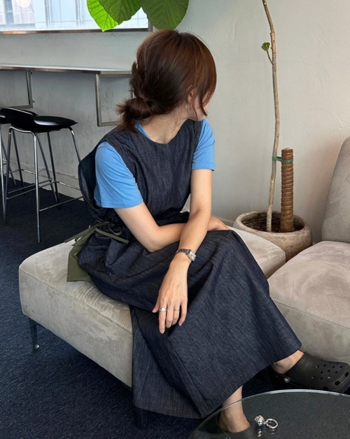 Học theo blogger người Hàn cách diện áo phông hợp mốt - 6
