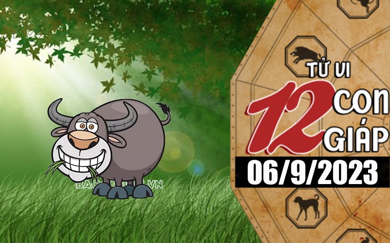 Tử vi hôm nay, xem tử vi 12 con giáp hôm nay ngày 6/9/2023: Tuổi Sửu công danh thăng tiến Tử vi hôm nay, xem tử vi 12 con giáp hôm nay ngày 6/9/2023: Tuổi Sửu công danh thăng tiến