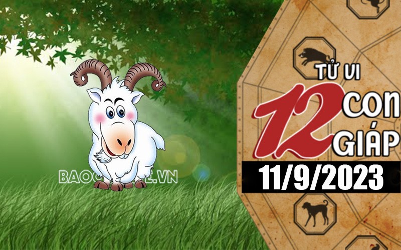 Tử vi hôm nay, xem tử vi 12 con giáp hôm nay ngày 11/9/2023: Tuổi Mùi tài lộc thịnh vượng Tử vi hôm nay, xem tử vi 12 con giáp hôm nay ngày 11/9/2023: Tuổi Mùi tài lộc thịnh vượng