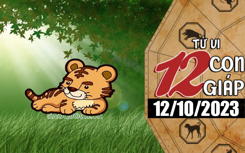 Tử vi hôm nay, xem tử vi 12 con giáp hôm nay ngày 12/10/2023: Tuổi Dần tình duyên may mắn Tử vi hôm nay, xem tử vi 12 con giáp hôm nay ngày 12/10/2023: Tuổi Dần tình duyên may mắn