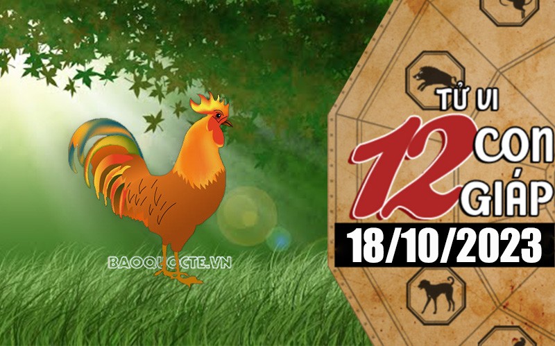 Tử vi hôm nay, xem tử vi 12 con giáp hôm nay ngày 18/10/2023: Tuổi Dậu tình duyên nở rộ